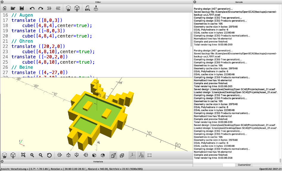 Iconic Sprites - 3D-Design und 3D-Druck